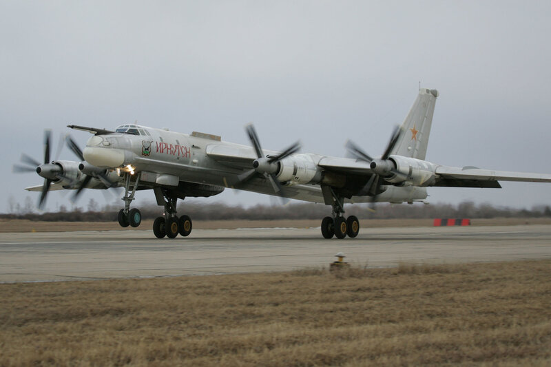Military Bomber Aircraft — Gray, Overcast, Photograph, Airplane