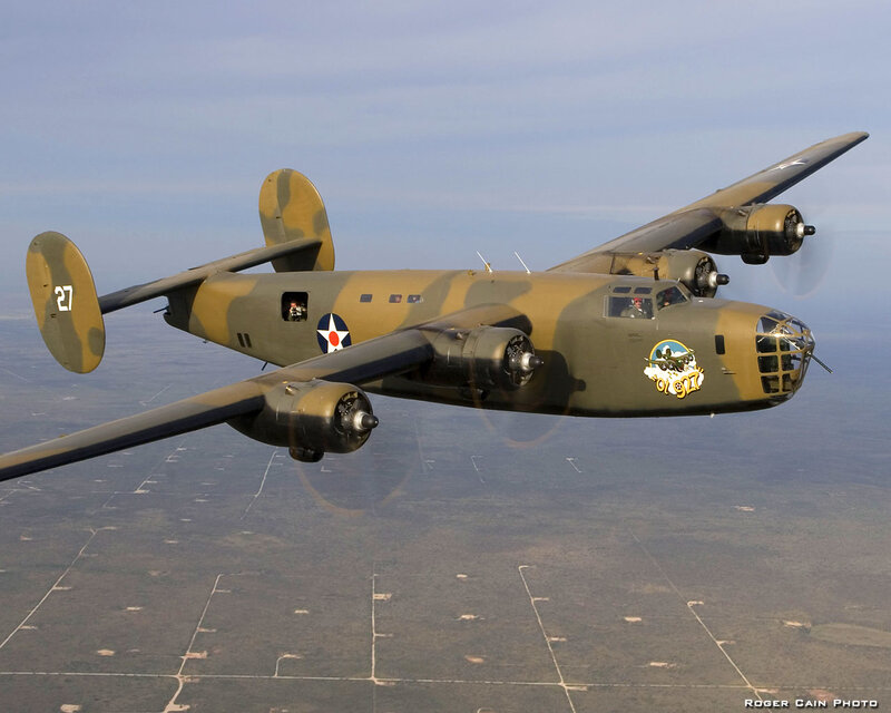 Military Bomber Aircraft — Green, Calm, Afternoon, Photograph