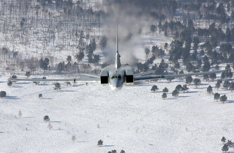 Military Bomber Aircraft — White