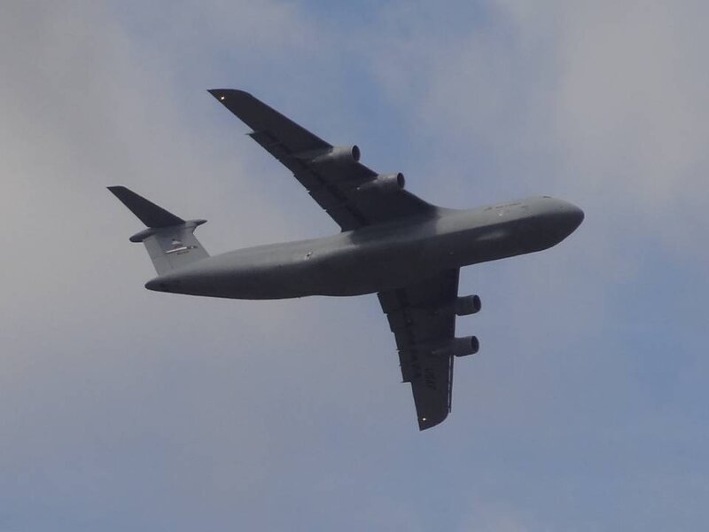 Military Cargo Airplane — Gray