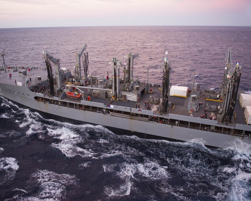 Military Cargo Ship — Gray