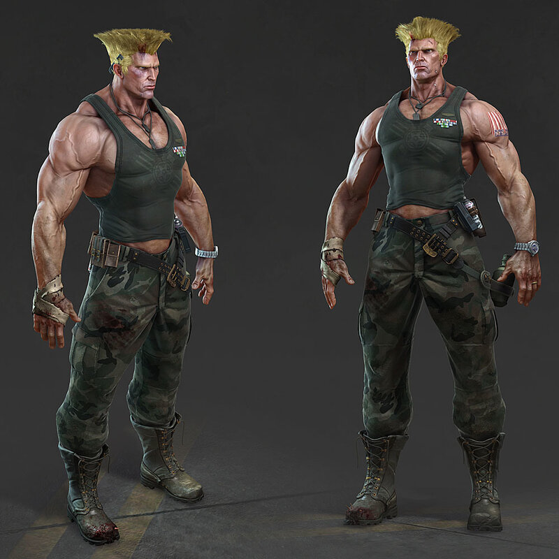 military character concept art