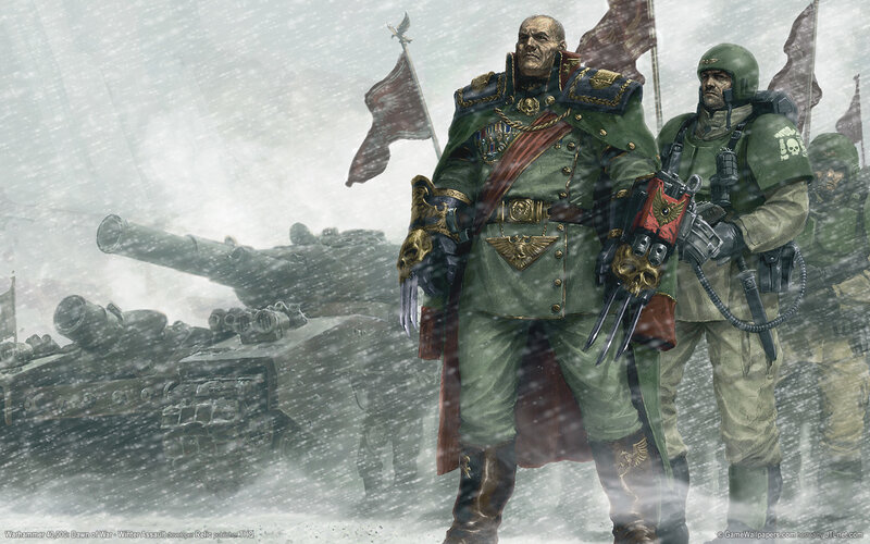 Military Commander in Snow