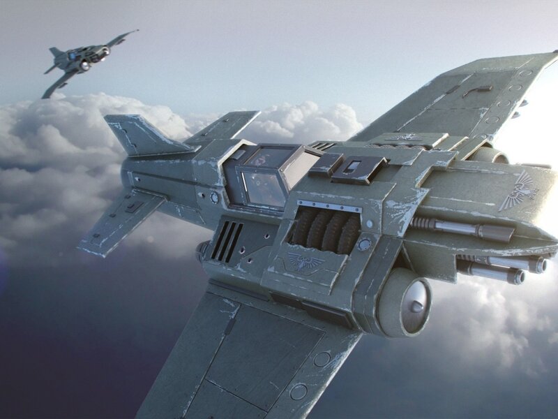 Military Fighter Jets — Gray