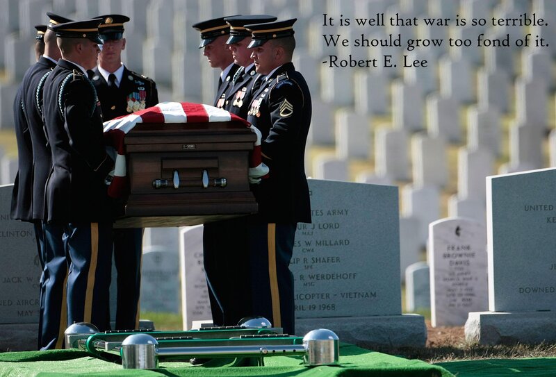 Military funeral procession