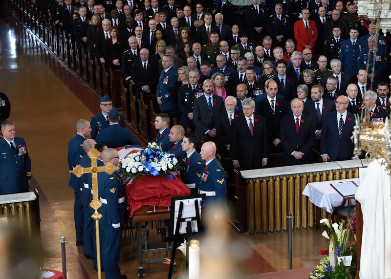 Military Funeral Procession — Black