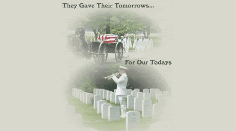 Military Funeral Procession — White