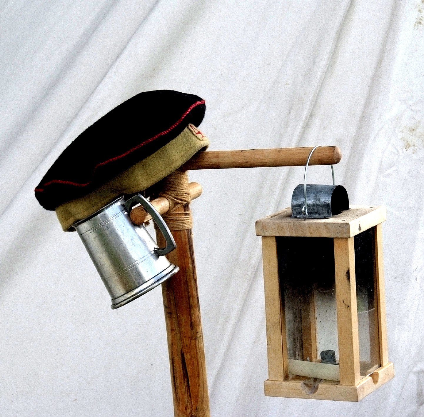 military gear display
