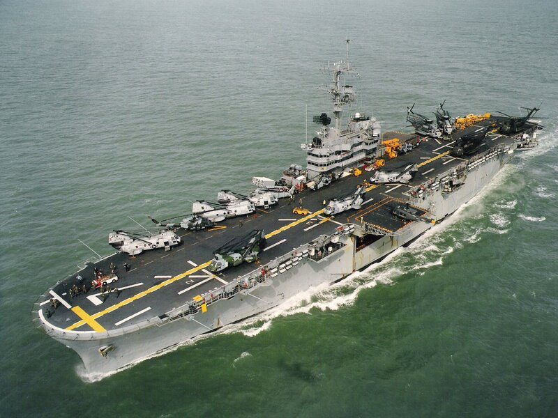 Military Helicopter Carrier