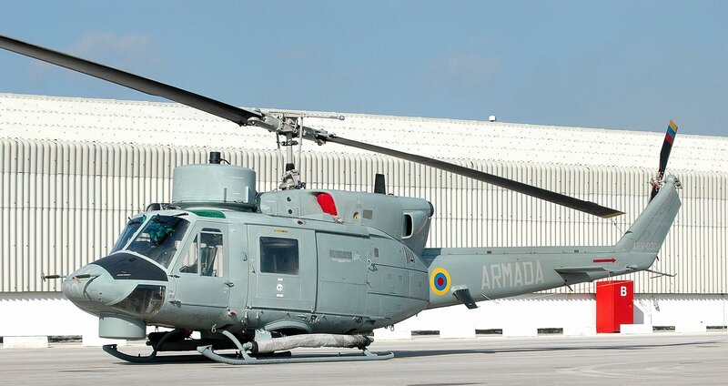 Military Helicopter — Gray, Neutral, Afternoon, Photograph, Hangar