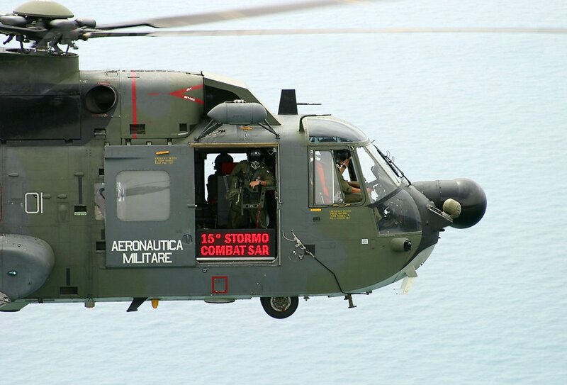 Military Helicopter — Green, Operational