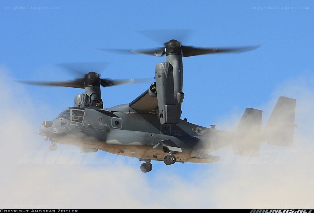 military helicopter in flight