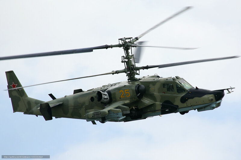 Military Helicopter in Flight — Green, Dynamic, Photograph