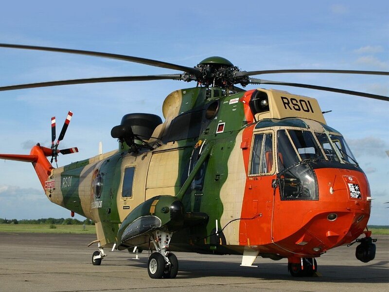 military helicopter on tarmac