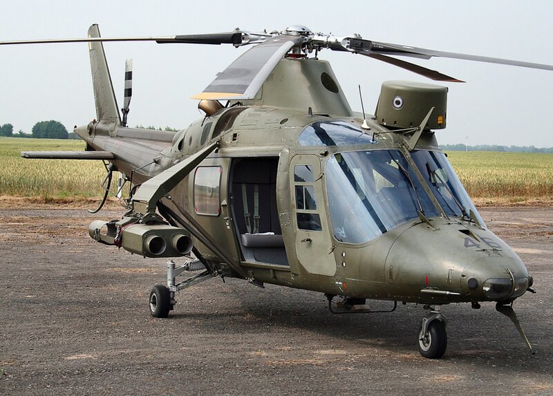military helicopter on tarmac