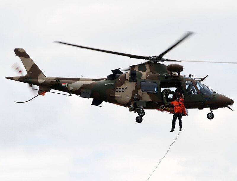 Military Helicopter Rescue — Green, Dramatic, Photograph