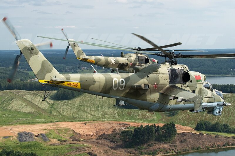 Military Helicopters in Flight — Green, Dramatic, Afternoon, Photograph, Camouflage