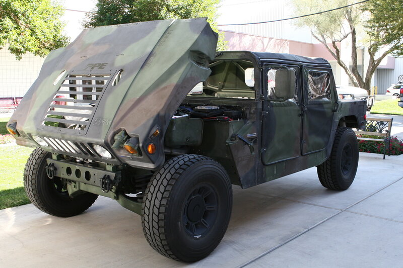 Military Humvee Vehicle — Green