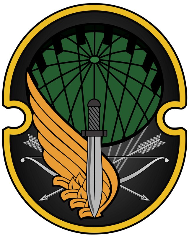 Military Insignia with Dagger