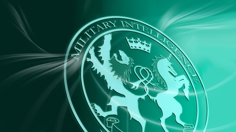 Military Intelligence Emblem — Green