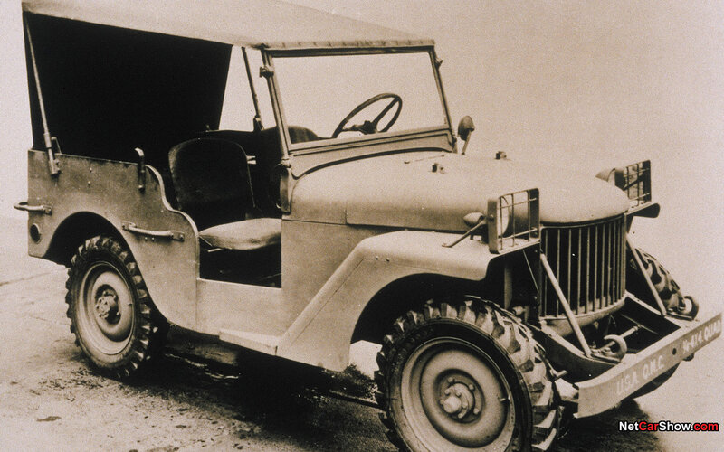 Military jeep from WWII