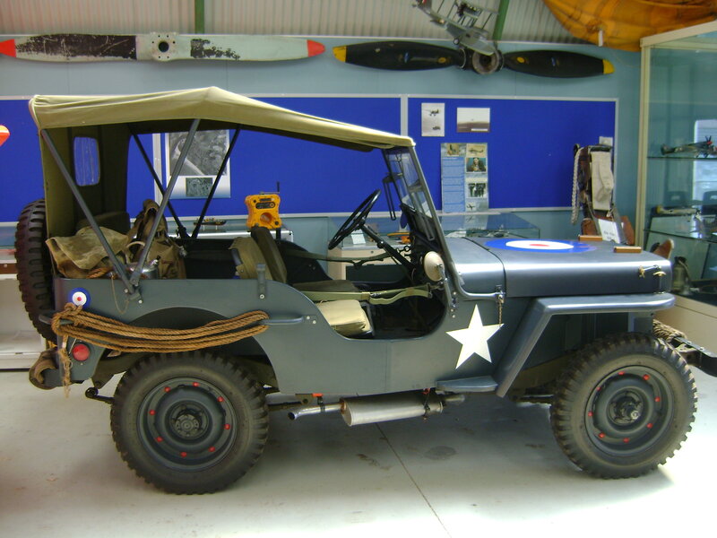 Military Jeep in Museum