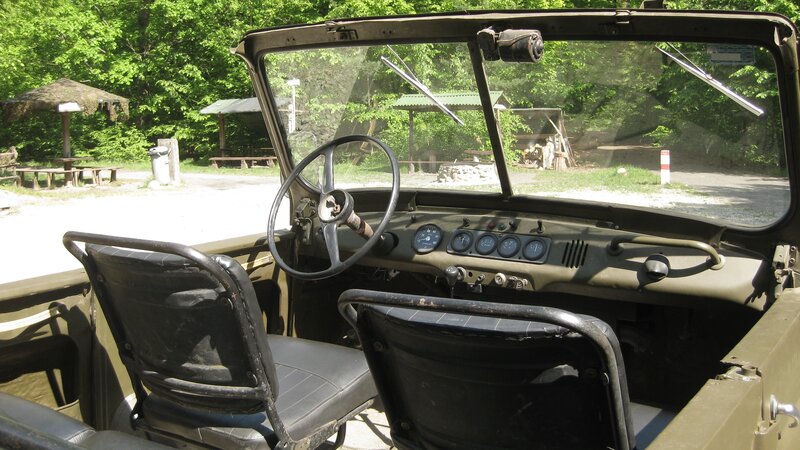 Military Jeep Interior