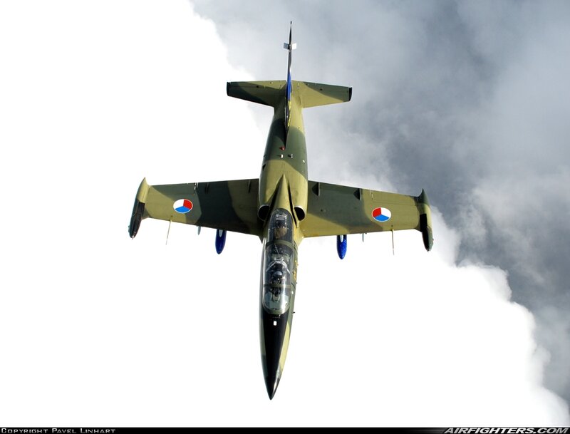 Military Jet Aircraft — Green, Dramatic