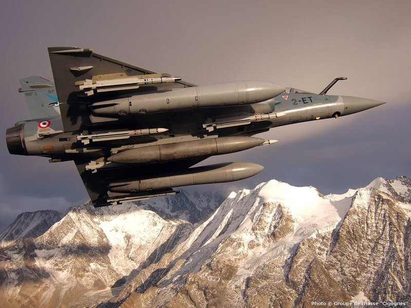 Military Jet Fighter — Gray, Dramatic, Afternoon