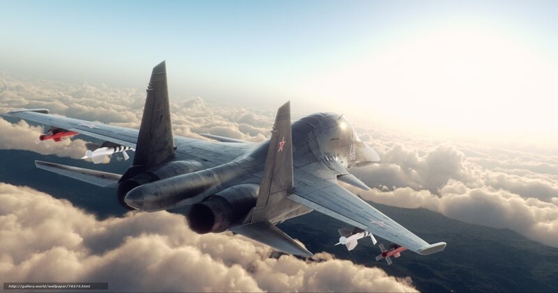 Military Jet Fighter — Gray, Dramatic, Morning, 3d Render
