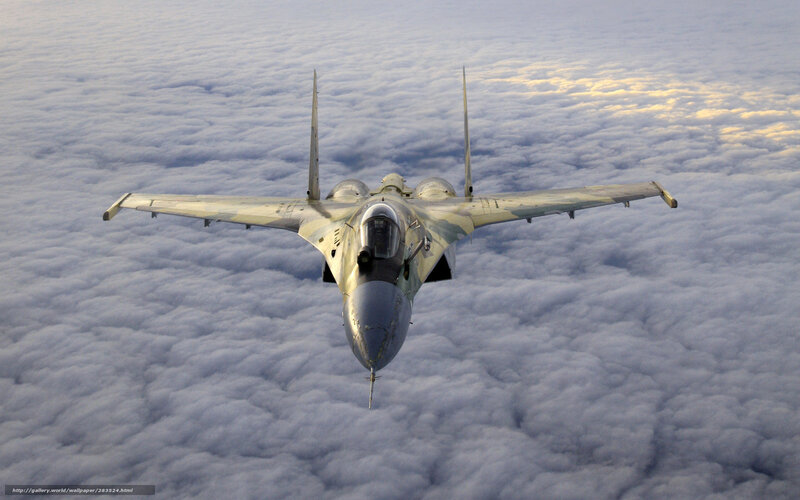 Military Jet Flying — Gray