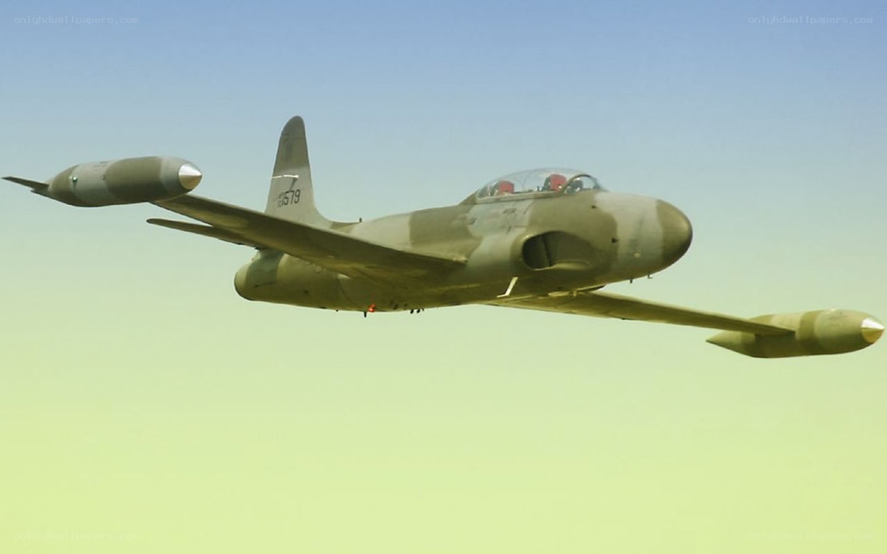 military jet in flight