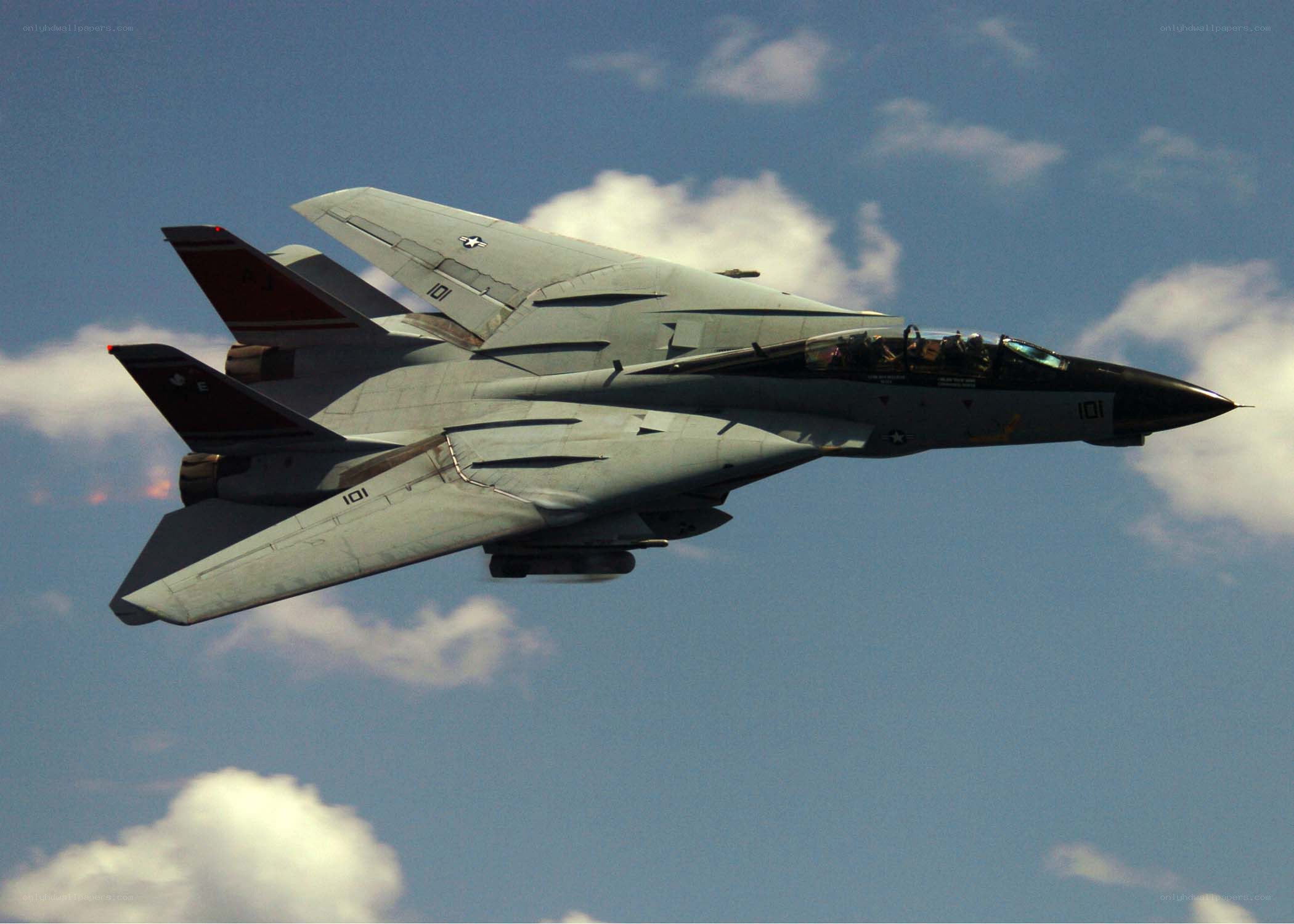 military jet in flight