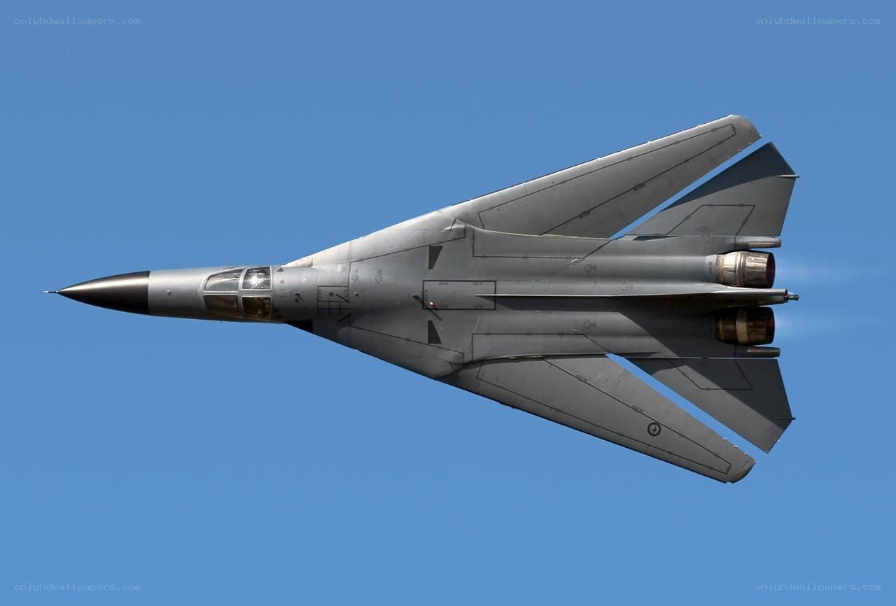 military jet in flight