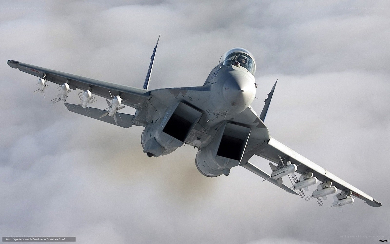 military jet in flight