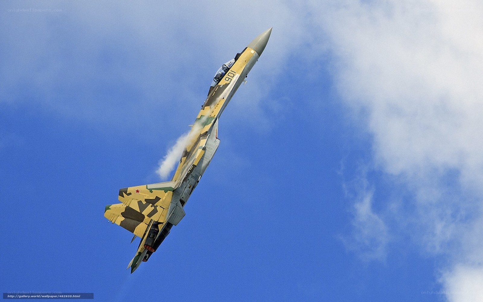 military jet in flight