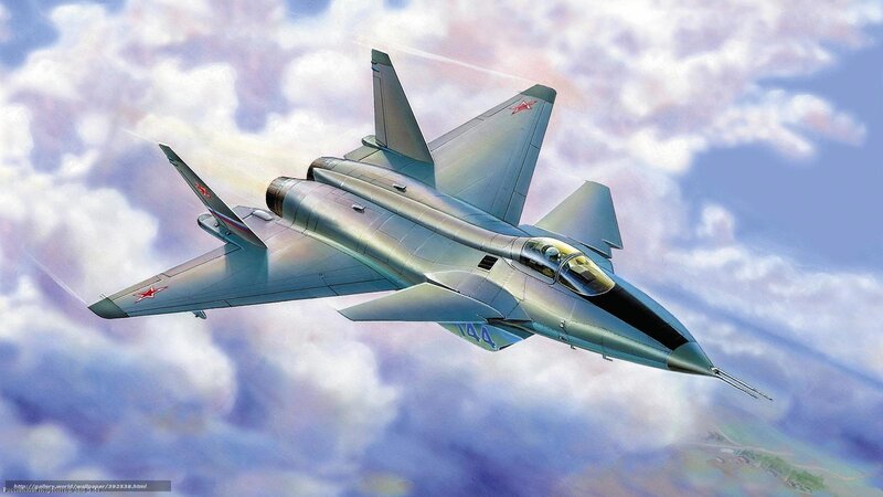 Military Jet in Flight — Blue, Dramatic, Afternoon, Illustration