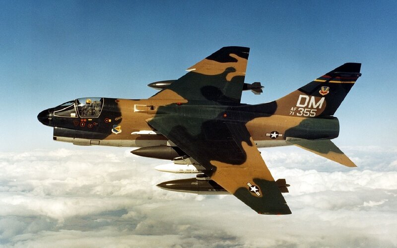Military Jet in Flight — Blue, Dramatic, Photograph, Clouds, Pilot, Missiles