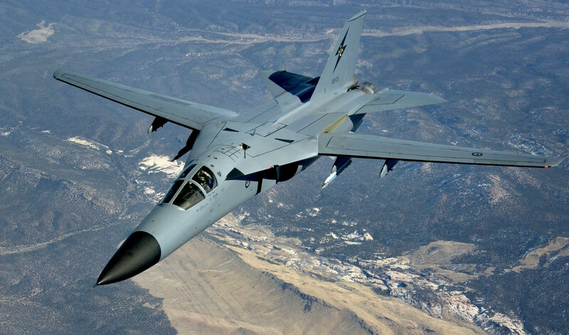 Military Jet in Flight — Gray, Dramatic, Afternoon, Photograph, Aircraft, Mountains