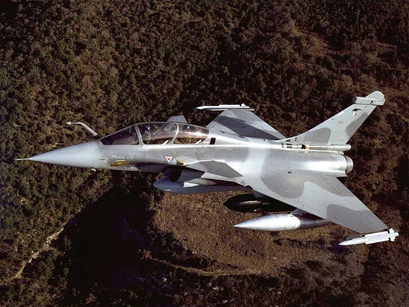 Military Jet in Flight — Gray, Dramatic, Afternoon, Photograph, Forest
