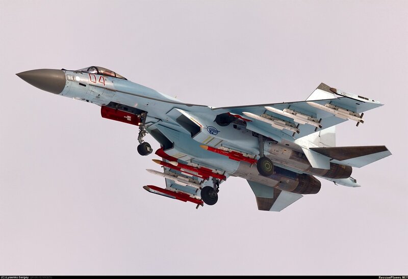 Military Jet in Flight — Gray, Dramatic, Photograph, Missiles, Landing Gear