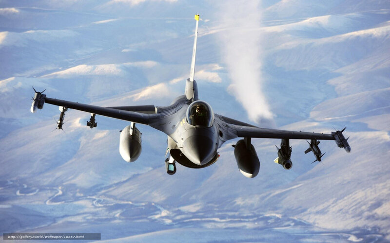 Military Jet in Flight — Gray, Dramatic, Photograph, Mountains