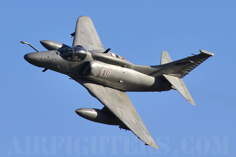 Military Jet in Flight — Gray, Dynamic, Afternoon, Photograph, Aircraft, Sky, Cockpit