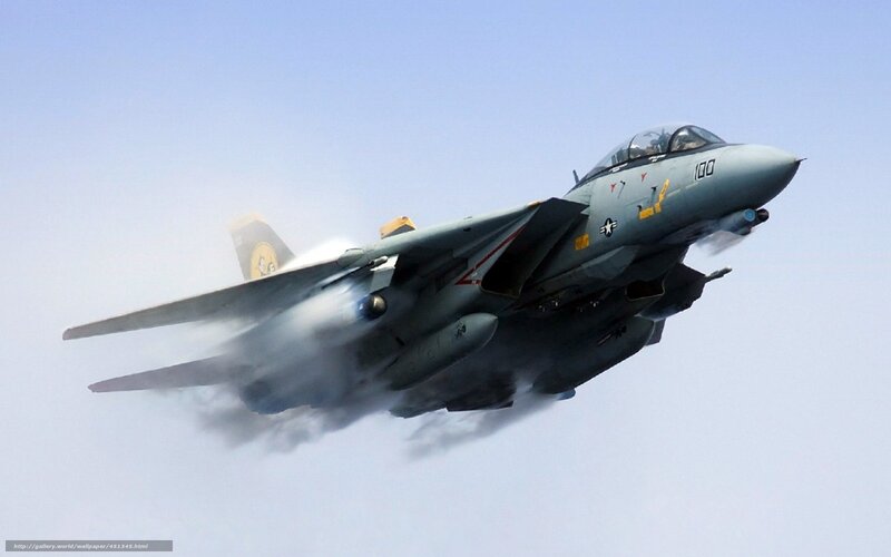 Military Jet in Flight — Gray, Dynamic, Afternoon, Photograph, Smoke, Clouds, Aircraft