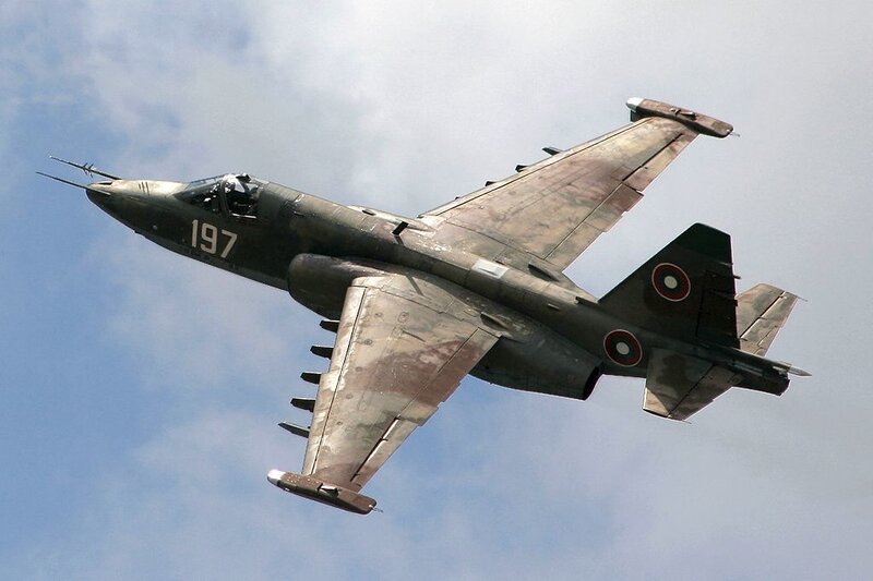Military Jet in Flight — Gray, Dynamic, Afternoon