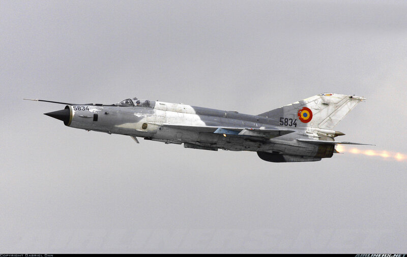 Military Jet in Flight — Gray, Dynamic, Photograph, Jet Engine, Flame