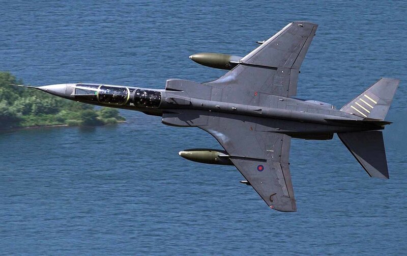 Military Jet in Flight — Gray, Dynamic