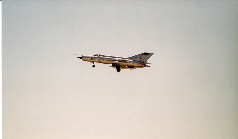 Military Jet in Flight — Gray, Neutral, Photograph, Aircraft, Sky