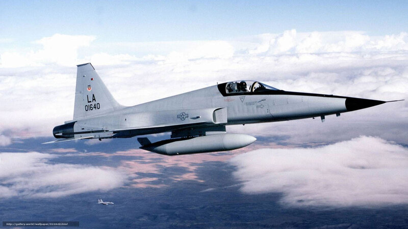Military Jet in Flight — Gray, Serene