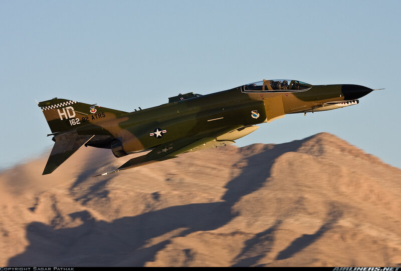 Military Jet in Flight — Green, Dramatic, Sunset